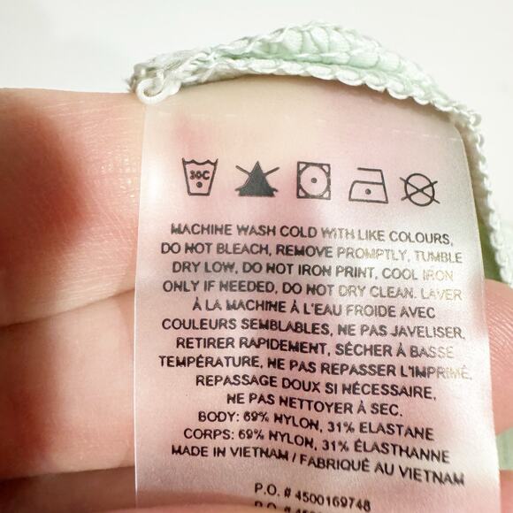 TNACTION women’s medium brushed green court dress mini sleeveless - Picture 5 of 5